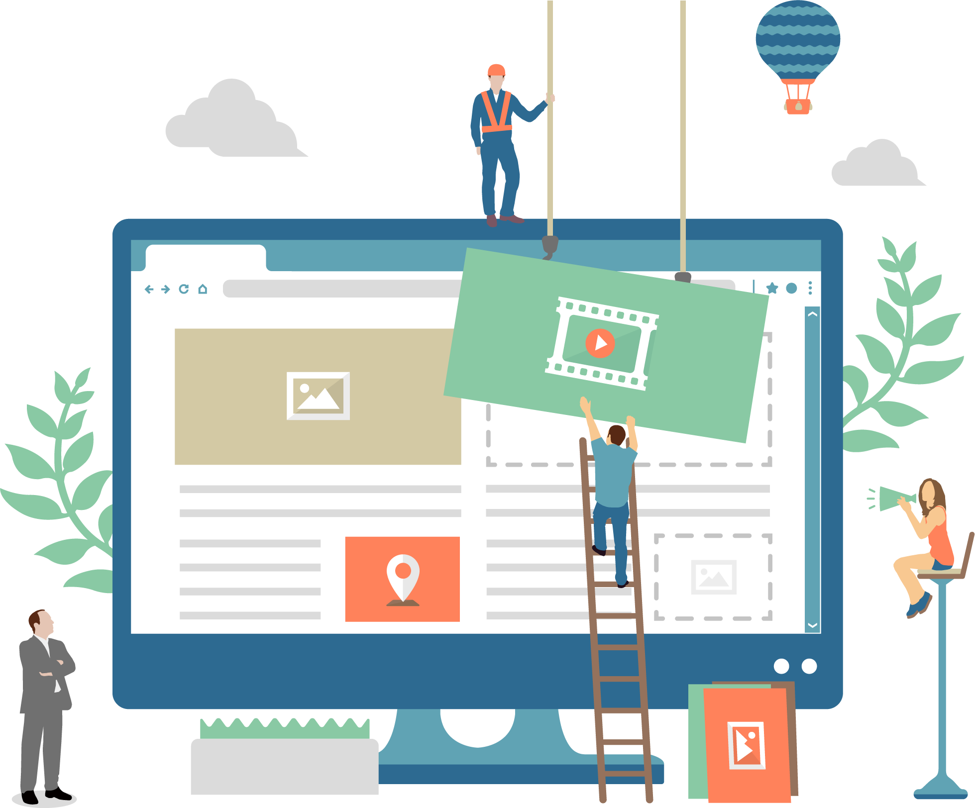 集客に強い高品質なサブスク型ホームページ