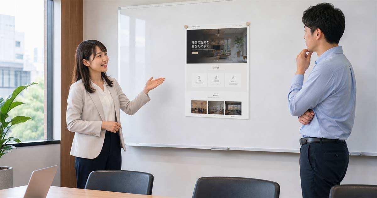 無料ホームページ案はどこまで個別に設計される?