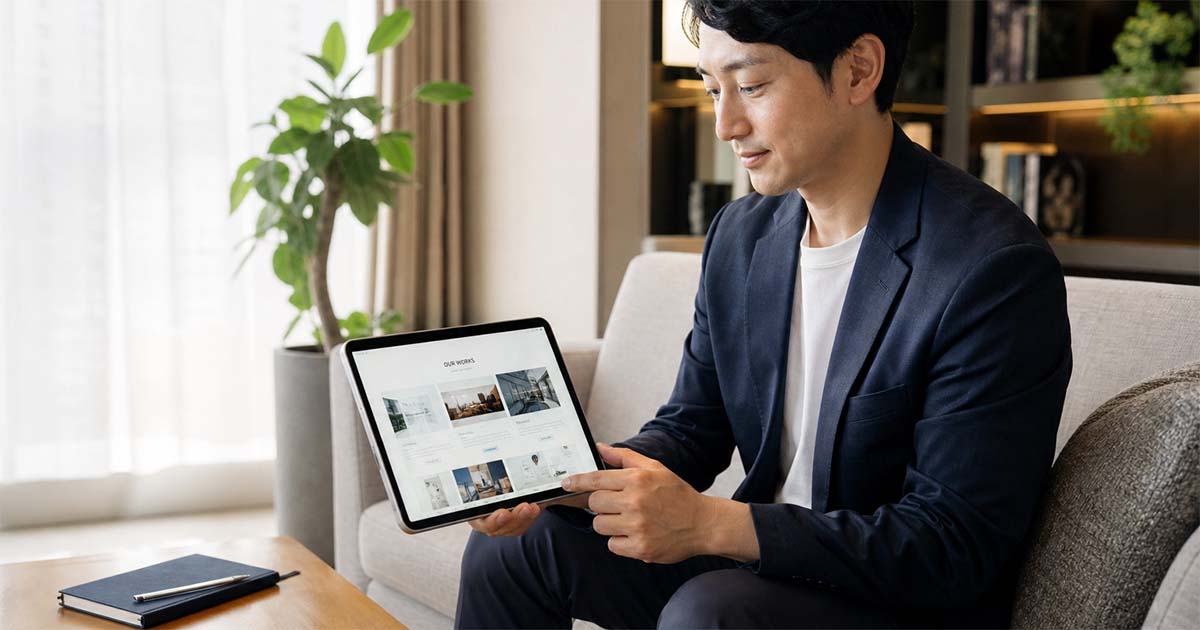 豊富な制作実績は件数と内容の両方を確認する