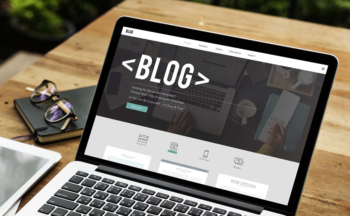 情報発信できるブログ機能