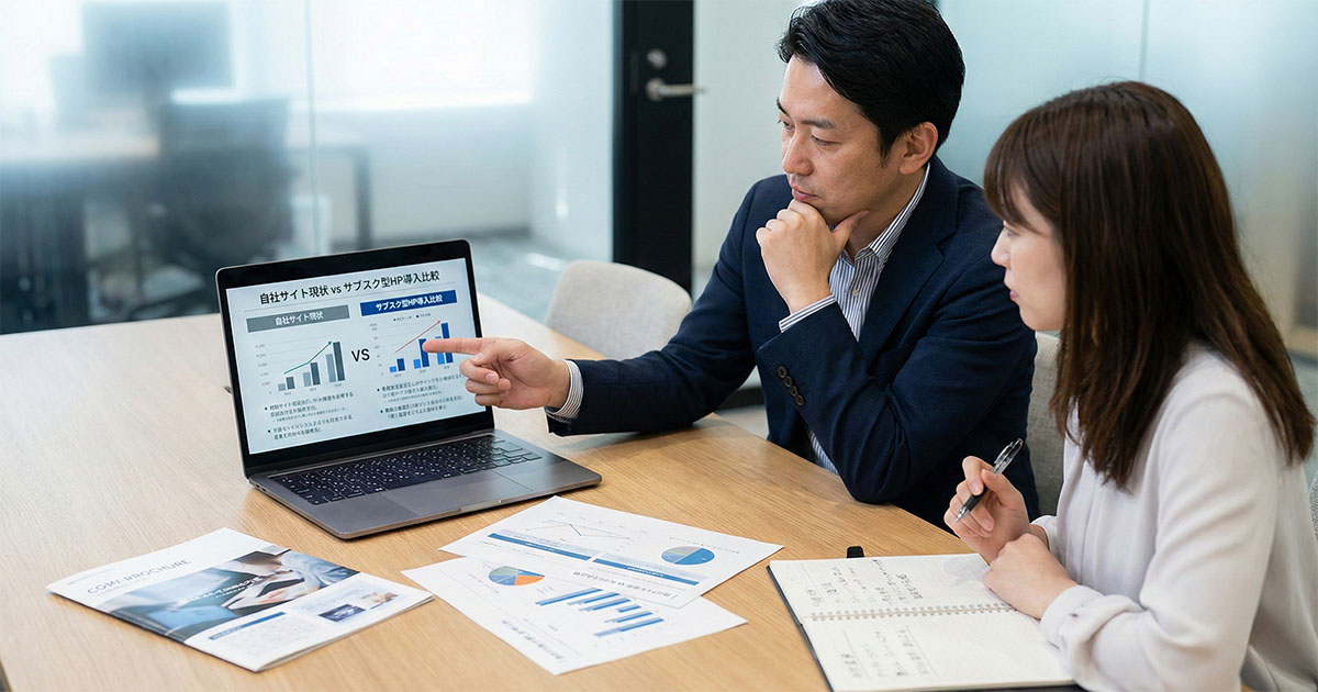 サブスク型ホームページ制作が向いている事業者の特徴