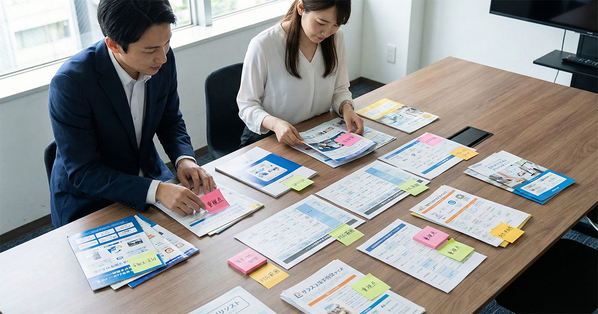 おすすめ10社を見比べて分かる向き・不向き