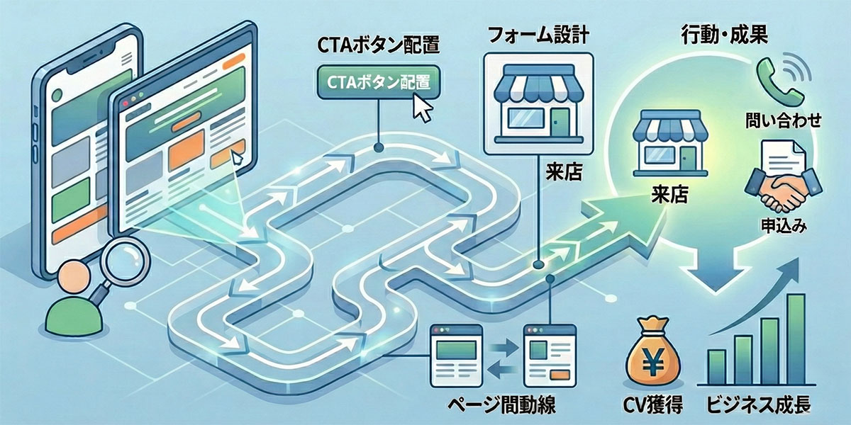 行動につなげる導線設計