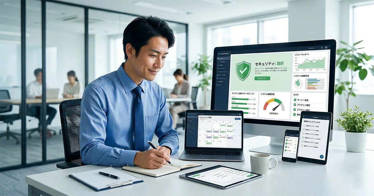 ホームページ保守の月額とは？まず押さえるべき全体像